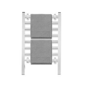 ProfiCare radiator electric de baie, 2 în 1, ideal pentru încălzirea prosoapelor, ușor de instalat, din aluminiu, impermeabil, silențios, cu accesorii, argintiu - Calorifere baie