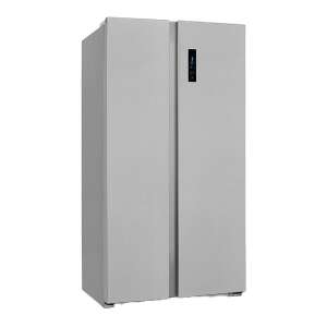Exquisit SBS560-050DIX side-by-side refrigerator, stainless steel - Exquisit