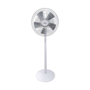 Ventilator camera vertical cu picior, Steba Germany, VT5, 38 cm, alb