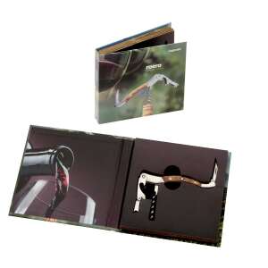 Отварачка за вино Legnoart Roero в подаръчна кутия - Отварачка за вино и коркшот