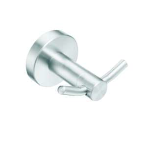 Casablanca Steel double hook, chrome finish, stainless steel, bathroom accessory - Interior design