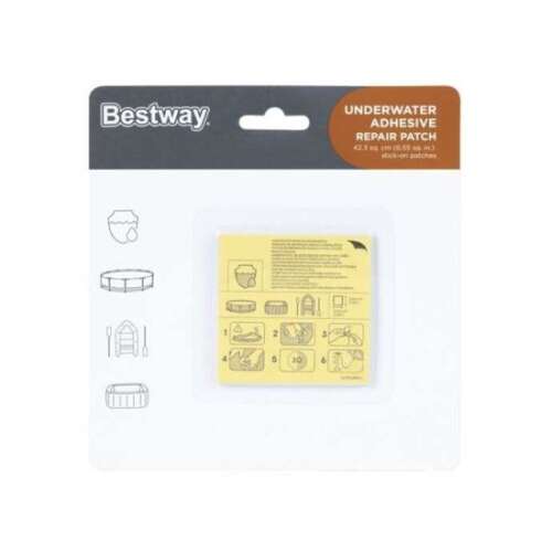 Bestway Medencejavító Tapasz - 10 db - 6,5x6,5 cm
