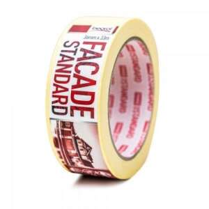 BEOROL Standard Facade Masking Tape, 36 mm x 33 m, Solvent-based, 80°C