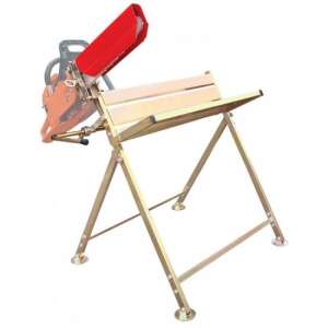 Strend Pro chainsaw sawhorse, 88x71x86 cm, max 120 kg, foldable, with chainsaw holder - Workbench