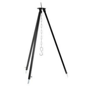 Perfect Home adjustable tripod stand for hanging pots and kettles, 100-180 cm height - Cauldron Stand
