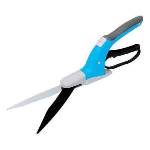 AquaCraft Premium Adjustable Grass Shears, 360 degree adjustable blade, ergonomic handle, non-stick coated blades, anti-slip ergonomic handle - Garden