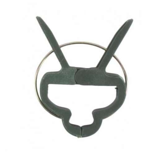 Скоби за подпори за растения Strend Pro, 20 броя, 60 mm, зелен пластмаса