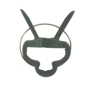 Strend Pro plant support clips, 20 pack, 60 mm, green plastic - Plant Support & Stake