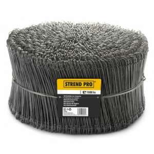 Strend Pro 1000 piece tie wire set for rebar, 1.1x160 mm - Hand tool