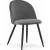Artool Bello Bársony Szék - Szürke - 46x42,5x76,5 cm 107397767