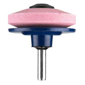 Sharpening stone for lawnmower, trimmer, and chainsaw blades, 1/4 inch, 50 mm, graphite - Garden