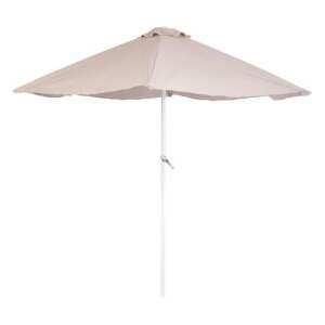 Strend Pro beige patio umbrella with crank, 230 cm - Parasol