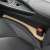 Beige car seat gap filler, 2 pack, prevents items from falling between seats