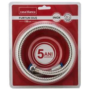 CasaBlanca CBFX150 Shower Hose, 150cm, Stainless Steel