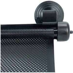 Altabebe 2-Piece Retractable Sun Shade Set with UV Protection, Black