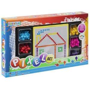 Pixel Art mozaik kreatív készlet, 6 szín, Grafix - Grafix