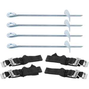 Malatec Trampoline Anchor Kit, 4 pcs