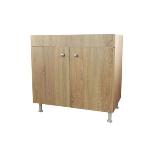 Sonoma kitchen cabinet with two doors and adjustable legs