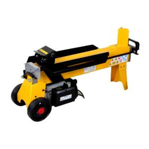 Elektromos rönkhasító, 5 tonna hasítóerő, 1500 wattos motor, rönkhasító tűzifához, fahasító kandallóhoz - Rotor