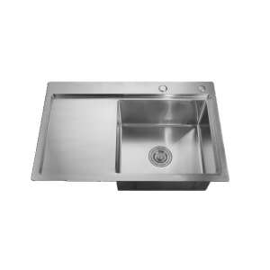 MIXXUS HM7849R-215. SUS304 stainless steel kitchen sink with drainer - Kitchen Sink