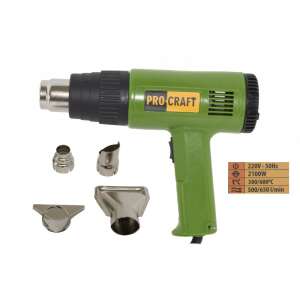 Procraft PH2100 2100W Heat Gun with 4 Nozzles - Heat Gun