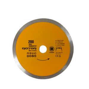 Rotor 200 mm-es gyémánttárcsa kerámia csempék vágásához - Rotor