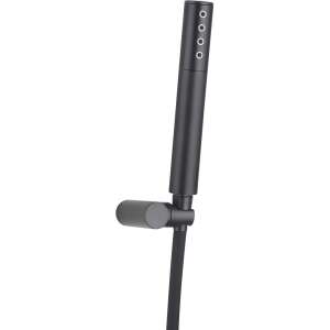 Laveo Pretto NLP70AD Matt Black Shower Head with Hose and Holder - Shower head