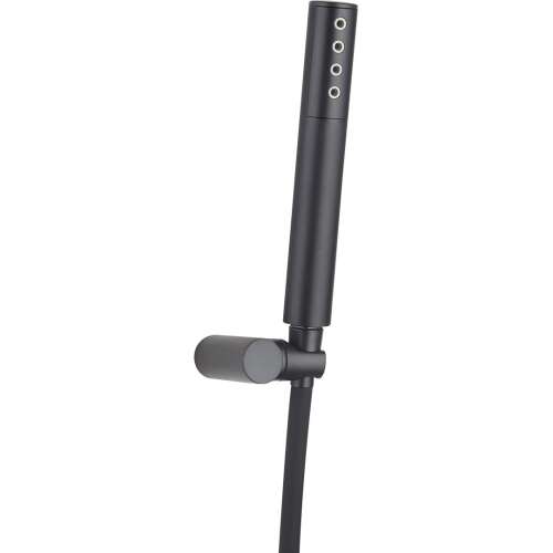 Laveo Pretto NLP70AD Matt Fekete Zuhanyfej Tömlővel és Tartóval