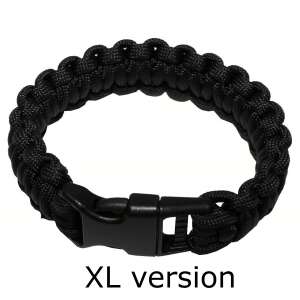 MFH Paracord Karkötő - Fekete - XL