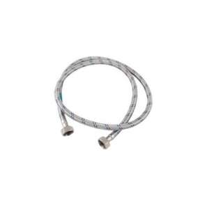 Melscher flexible connection, 1/2 inch, 120 cm, stainless steel, chrome - Water, Gas & Heating Installation