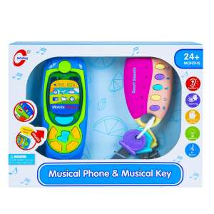 JinYuFeng Zenei Telefon és Kulcstartó Játék - 24 hónaptól