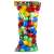 Robentoys 100 piece plastic ball set, 7 cm, multi-colored, in a bag