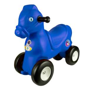 Blue ROBENTOYS wheeled rocking horse with astronaut sticker - Kids' Motorcycle