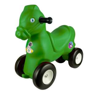 Green ROBENTOYS wheeled rocking horse for kids, with saddle and handles - Kids' Motorcycle
