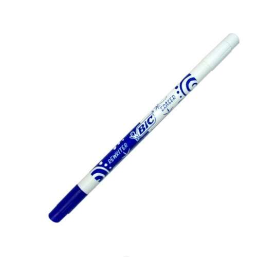 BIC Ink Eater correction pen with blue and white design