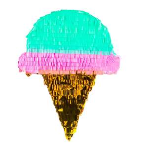 Piñata Fagylalt - Dekoráció - 45x44x9 cm