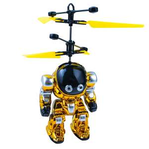 Mechanical Man Induction Vehicle, repülő robot játék, arany, fekete, sárga, JVX Toys - Nonbrand Interaktív gyerek játék