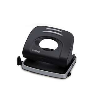 Gauritor de hârtie negru Offishop Punch Selection cu capacitate de 20 de coli - Perforatori de hârtii