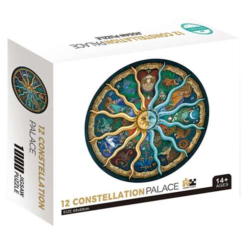 1000 darabos Zodiákus kirakós játék a Constellation Palace-tól - Játék