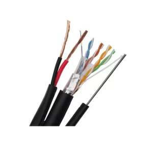 CAT 5E FTP cable with power supply, 2x1 mm - FTP Cable