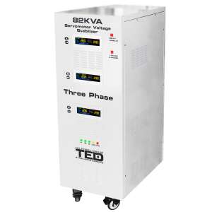 TED Electric 82KVA Servomotor Voltage Stabilizer, Three Phase - Uninterruptible Power Supplies (UPS)