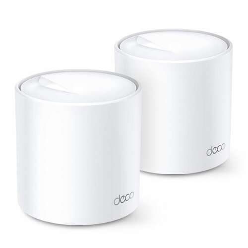 TP-Link Deco X20 Mesh WiFi 6 System, 2-pack, white