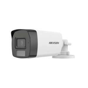 Hikvision DS-2CE17K0T-LFS-2.8mm 5MP biztonsági kamera 2.8mm lencsével, 40m IR, 40m fehér fény és beépített mikrofonnal - Hikvision Biztonsági kamera