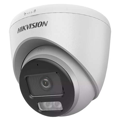 Hikvision DS-2CE72DF0T-LFS-2.8mm 2MP analóg biztonsági kamera kettős fénnyel, 2.8mm lencsével, 40m IR és fehér fénnyel