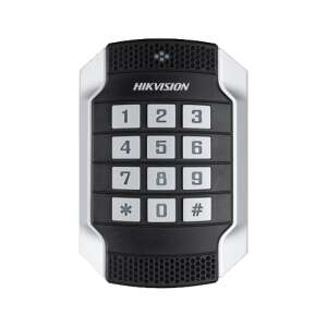 Hikvision DS-K1104MK MIFARE 13,56 MHz-es közelségérzékelő olvasó beépített billentyűzettel, beléptető rendszer - Beléptető rendszer