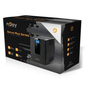 NJOY Horus Plus sorozatú UPS, PWUP-LI150H1-AZ01B, 1,5 KVA, 900W, LCD kijelző, fekete - NJoy