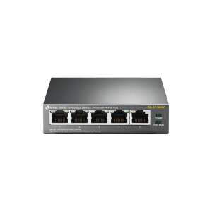 TP-Link TL-SF1005P 5 portos 10/100Mbps asztali switch 4 PoE porttal - TP-Link