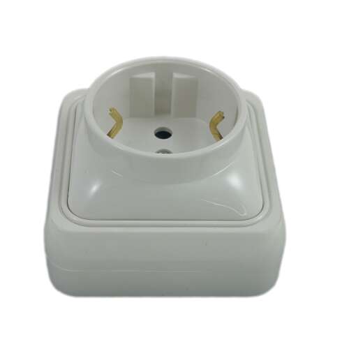 Gema fehér mini aljzat, IP20, felületre szerelhető