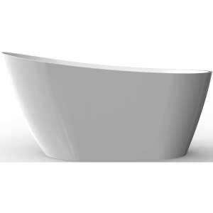 Allure Oval Freestanding Bath, Acrylic, 160x78 cm, White