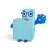 Numberblocks Five plush toy, blue and colorful, singing and light up, for kids